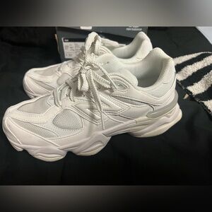 New Balance 9060 Women's Classic White Sneakers